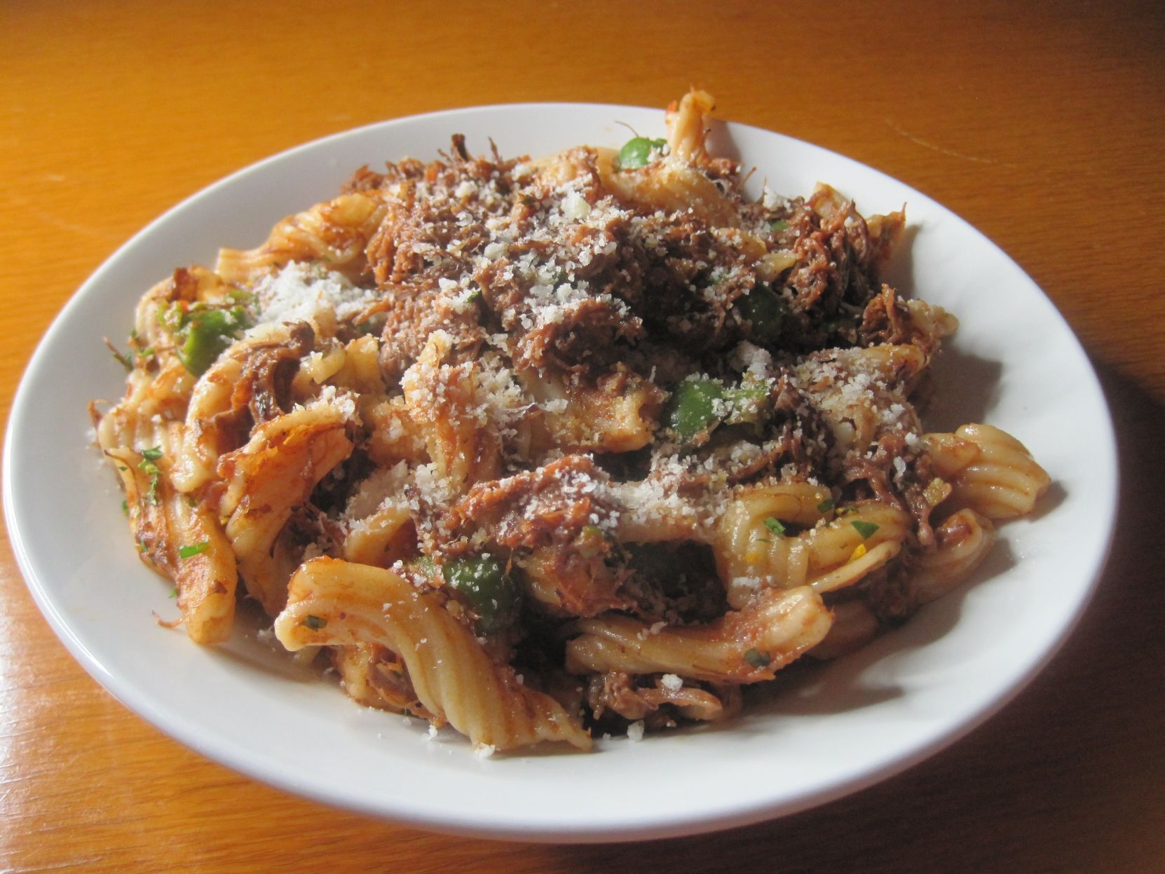 RECIPE: Pastaria Red Wine Braised Beef and Garganelli